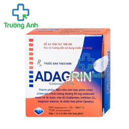 Thuốc Adagrin 50Mg - Hộp 1 vỉ x 3 viên