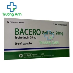 Thuốc Bacero 20Mg -   Hộp 3 vỉ x 10 viên
