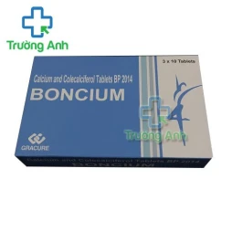 Thuốc Boncium Gracure - Hộp 3 vỉ x 10 viên