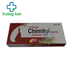 Thuốc Chimitol 500Mg - Hộp 1 vỉ x 2 viên