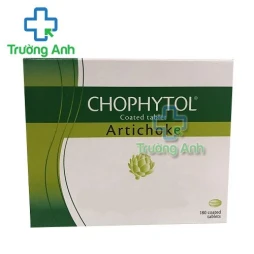Thuốc Chophytol Artichoke 200Mg - Viên bao. Hộp 1 lọ 180 viên. Hộp 2 vỉ hoặc 6 vỉ x 30 viên.