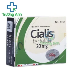 Thuốc Cialis 20Mg - Hộp 1 vỉ x 2 viên nén bao phim