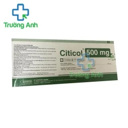 Thuốc Citicol 500Mg -   Hộp 1 vỉ x 10 Viên