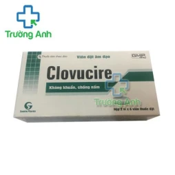 Thuốc Clovucire - Hộp 2 vỉ x 6 viên đặt