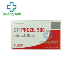 Thuốc Cttprozil 500Mg Medisun - Hộp 1 vỉ x 10 viên
