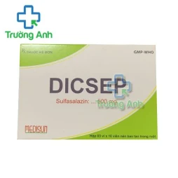 Thuốc Dicsep 500Mg - Hộp 3 vỉ x 10 viên