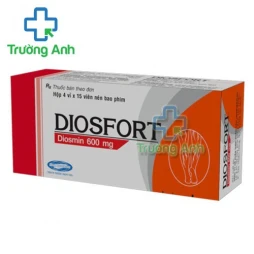 Thuốc Diosfort 600Mg - Hộp 4 vỉ x 15 viên