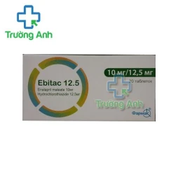 Thuốc Ebitac 12.5 -   Hộp 2 vỉ x 10 viên