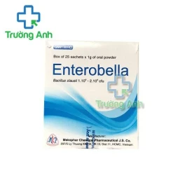 Thuốc Enterobela - Thuốc bột uống: hộp 25 gói 1g.