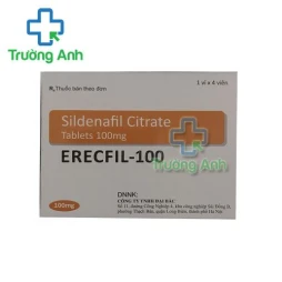 Thuốc Erecfil 100Mg - Hộp 1 vỉ x 4 viên