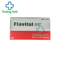 Thuốc Flavital 500 -  Hộp 5 vỉ x 10 viên