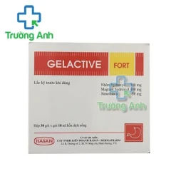 Thuốc Gelactive Fort - Hộp 30 gói x 10 ml