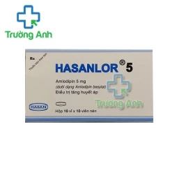 Thuốc Hasanlor 5 Mg - Hộp 10 vỉ x 10 viên