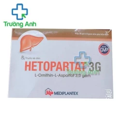 Thuốc Hetopartat 3G - Hộp 30 gói