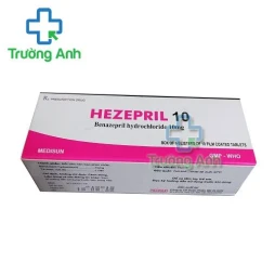 Thuốc Hezepril 10 Mg - Hộp 6 vỉ x 10 viên