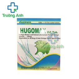 Thuốc Hugomax 120Mg - Hộp 10 vỉ x 10 viên