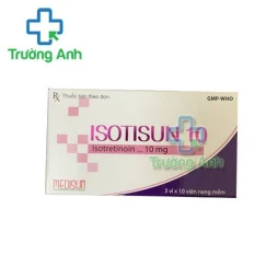 Thuốc Isotisun 10Mg -  Hộp 3 vỉ x 10 viên