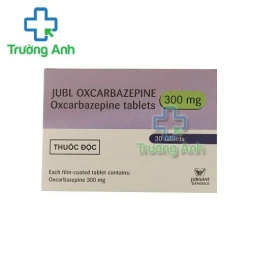 Thuốc Jubl Oxcarbazepine 300Mg - Hộp 3 vỉ x 10 viên