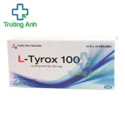 Thuốc L-Tyrox 100 Mcg - Hộp 10 vỉ x 10 viên