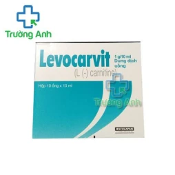 Thuốc Levocarvit 1G/10Ml -   Hộp 2 vỉ x 5 ống 10ml