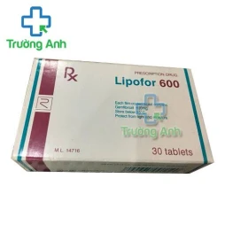 Thuốc Lipofor 600Mg -  Hộp 3 vỉ x 10 viên