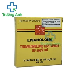 Thuốc Lisanolona 80Mg/2Ml - Hộp 5 ống 2ml