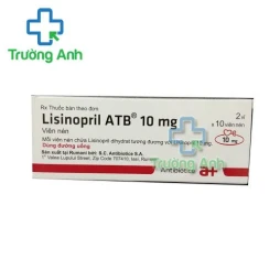 Thuốc Lisinopril Atb 10Mg - Hộp 2 vỉ x 10 viên