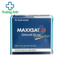 Thuốc Maxxsat 50 Mg - Hộp 1 vỉ x 4 viên