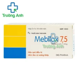 Thuốc Mebilax 7,5 Mg - Hộp 3 vỉ x 10 viên