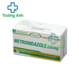 Thuốc Metronidazole 250Mg (Mekophar) -  Hộp 10 vỉ x 10 viên