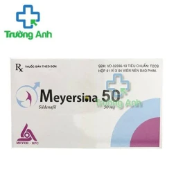 Thuốc Meyersina 50Mg - Hộp 1 vỉ x 3 viên