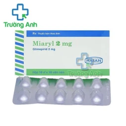 Thuốc Miaryl 2Mg - Hộp 10 vỉ x 10 viên