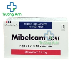 Thuốc Mibelcam Fort 15Mg -   Hộp 1 vỉ x 10 viên