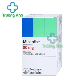 Thuốc Micardis 80Mg - Hộp 3 vỉ x 10 viên
