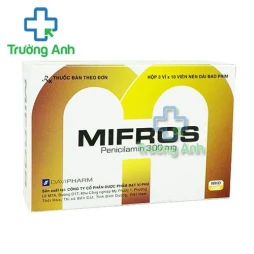 Thuốc Mifros 300Mg - Hộp 3 vỉ x 10 viên
