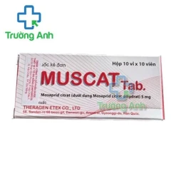 Thuốc Muscat Tab 5Mg - Hộp 10 vỉ x 10 viên