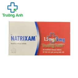 Thuốc Natrixam 1.5Mg/5Mg -  Hộp 6 vỉ x 5 viên