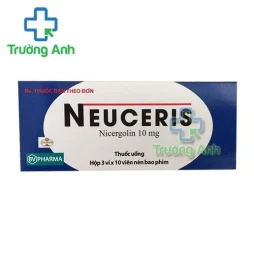 Thuốc Neuceris 10Mg - Hộp 3 vỉ x 10 viên