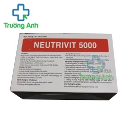 Thuốc Neutrivit 5000 - Hộp 4 lọ bột đông khô+4 ống dung môi