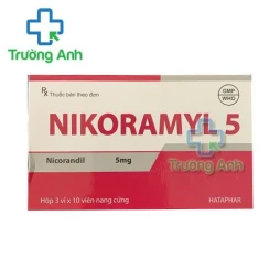 Thuốc Nikoramyl 5Mg - Hộp 3 vỉ x 10 viên