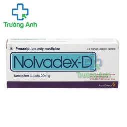 Thuốc Nolvadex-D 20Mg - Hộp 3 vỉ x 10 viên
