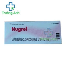 Thuốc Nugrel 75Mg -   Hộp 3 vỉ x 10 viên
