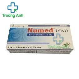 Thuốc Numed Levo 25Mg - Hộp 2 vỉ x 10 viên nén