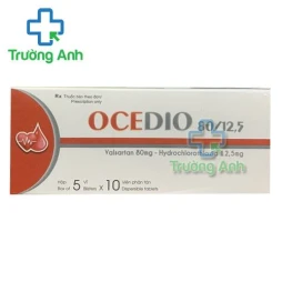 Thuốc Ocedio 80/12,5 - Hộp 5 vỉ x 10 viên