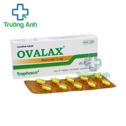Thuốc Ovalax 5Mg - Hộp 1 vỉ x 10 viên