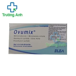 Thuốc Ovumix -   Hộp 1 vỉ x 6 viên đặt âm đạo