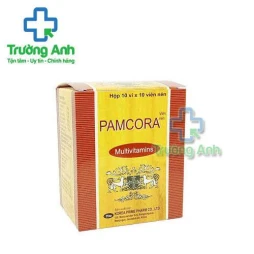 Thuốc Pamcora - Hộp 10 vỉ x 10 viên
