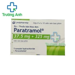 Thuốc Paratramol -  Hộp 6 vỉ x10 viên