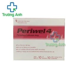 Thuốc Periwel 4Mg -  Hộp 10 vỉ x 10 viên