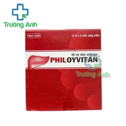 Thuốc Philoyvitan -   Hộp 12 vỉ x 5 viên nang mềm